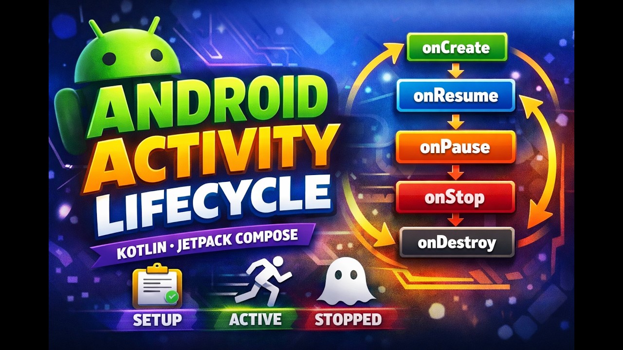 Understanding Android Activity Lifecycle for Beginners (Kotlin + Jetpack Compose)