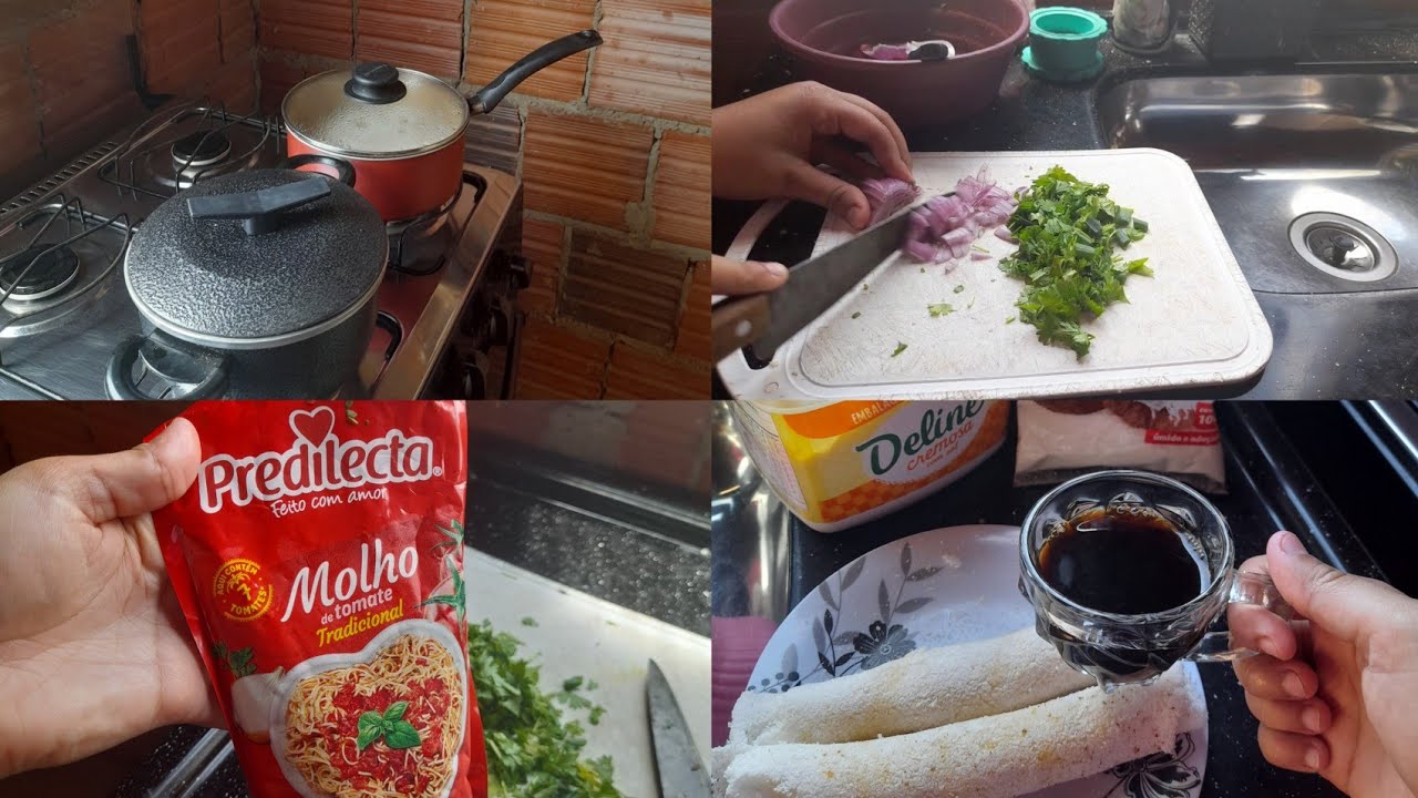 Rotina preparando o almoço e limpeza na cozinha 🫧🪴🏠🌤 #limpeza #almoço #rotinadodia 