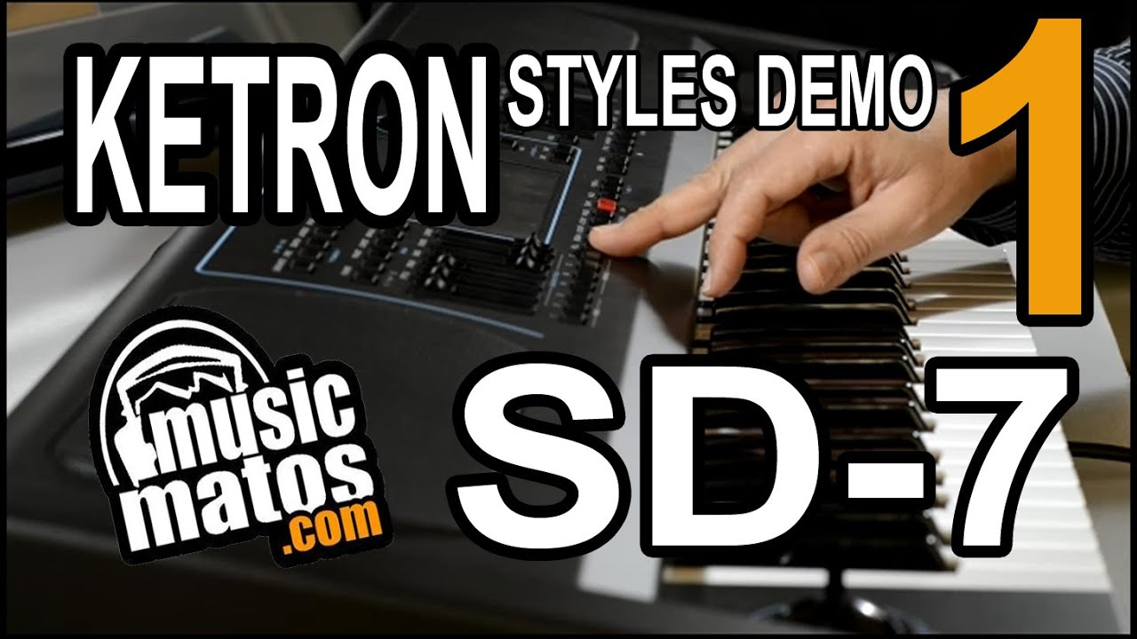 Ketron SD7 démonstration des styles #1