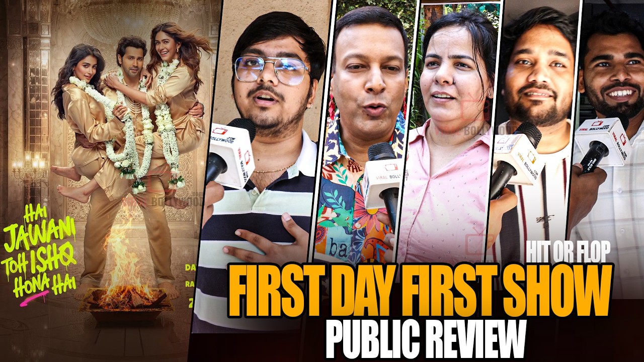 Hai Jawani Toh Ishq Hona Hai | First Day First Show | Public Review | Hit or Flop Varun Dhawan