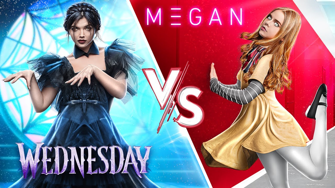 Wednesday vs M3GAN Bebek!