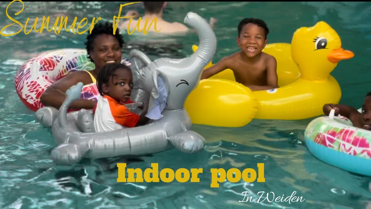 We went to an indoor/outdoor pool | Weidener Thermenwelt | HanginWithHagan