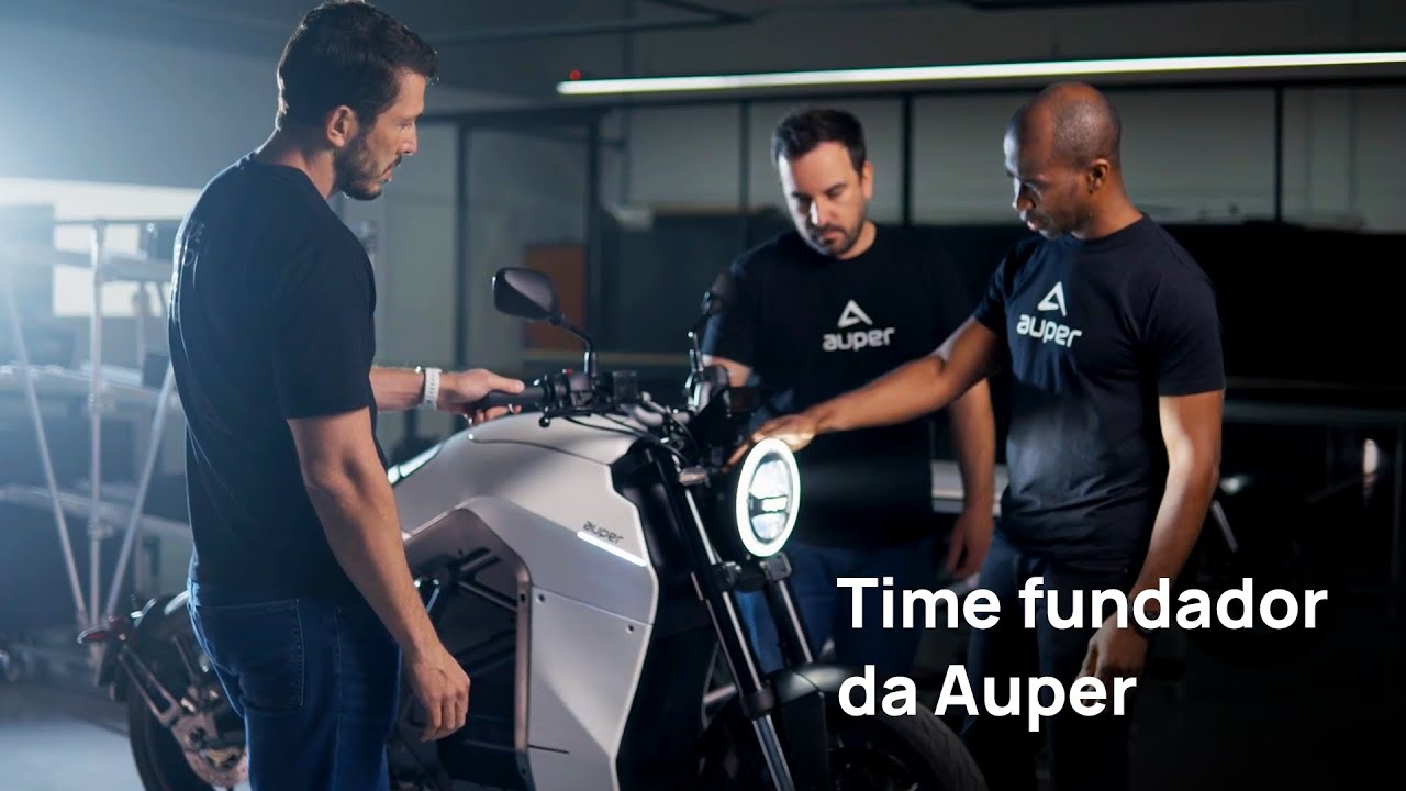 Os fundadores da Auper | A história da moto elétrica brasileira que está revolucionando a mobilidade