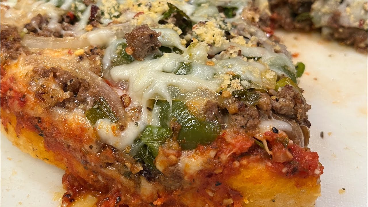 Upside Down Biscuit Pizza