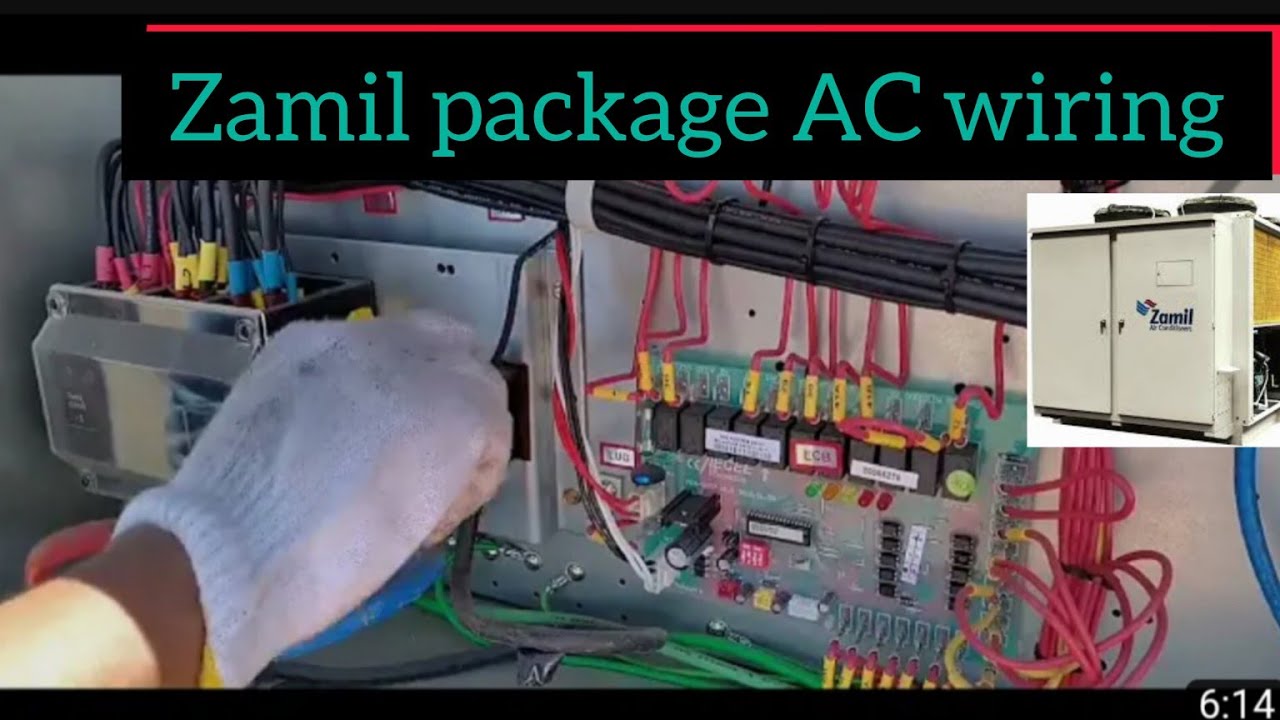 full wiring practical video l package air conditioning full wiring video l #wiring #hvac