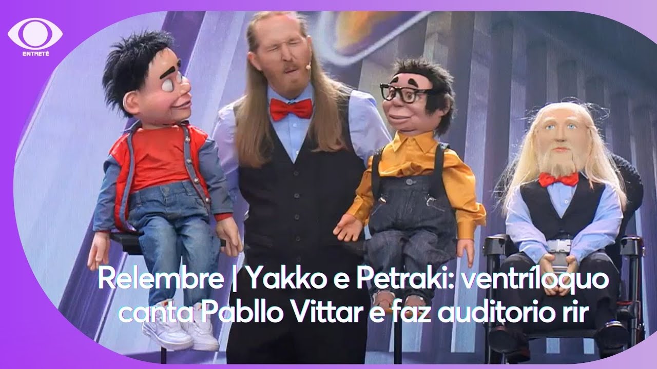 Yakko e Petraki: ventr&iacute;loquo canta Pabllo Vittar e faz auditorio rir | Faust&atilde;o Na Band