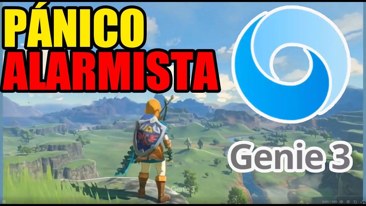 Genie 3: La IA CREADORA de Videojuegos que AMENAZA con Destruir la Industria Solo es BAIT.