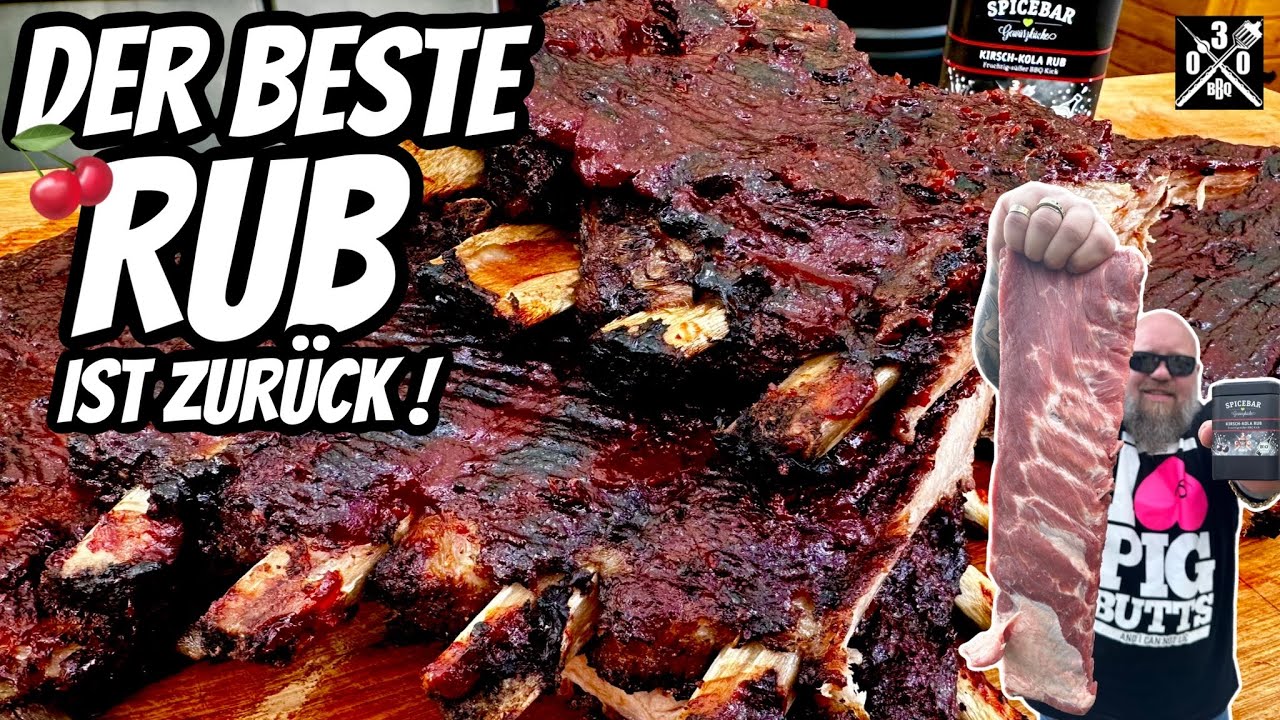 Kirsch Kola Ribs  in 2 Stunden - 030 BBQ