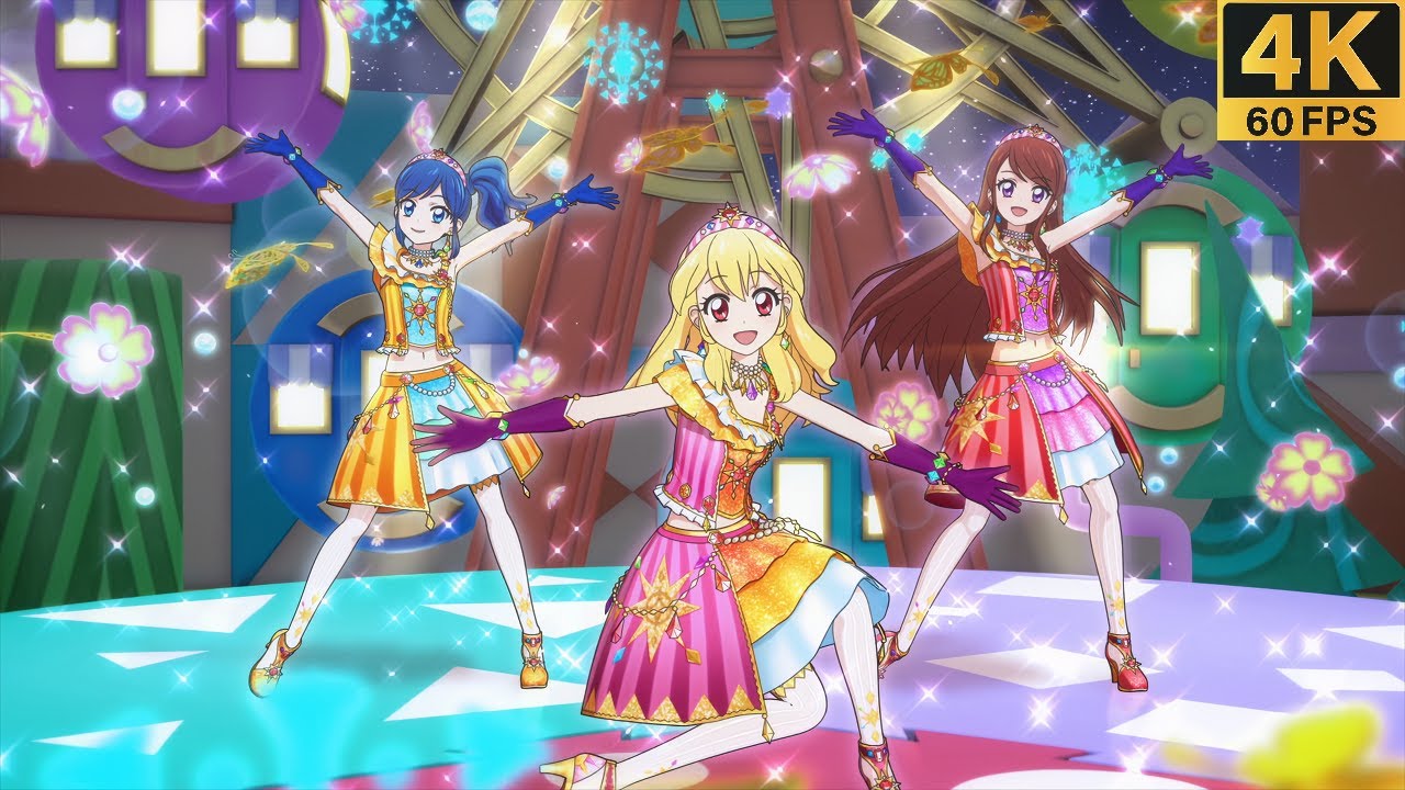 Aikatsu! ✶Soleil ❖ Aoi ❖ Ichigo ❖ Ran ✵ Diamond Happy ✵【 Master 4K 】