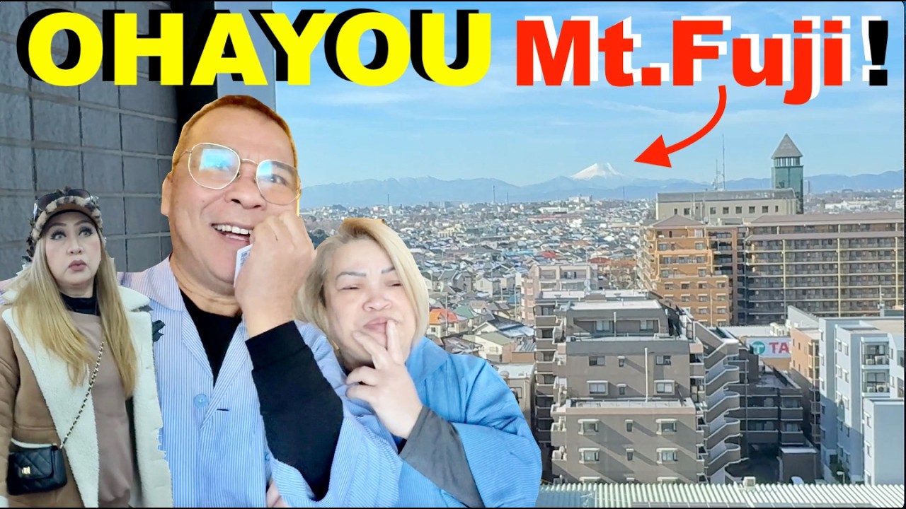 OHAYOU MT.FUJI!!🇯🇵😊👍 OVERNIGHT sa TOKYO ta's UKAY Kembot with Diane &Kitty!
