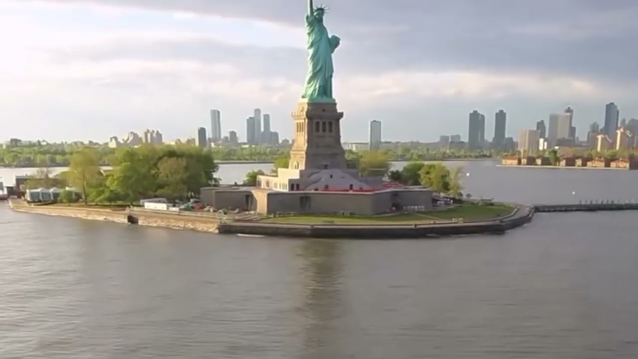 Aerial Drone Service For Saype’s “Address Hate” Art Installation in NYC