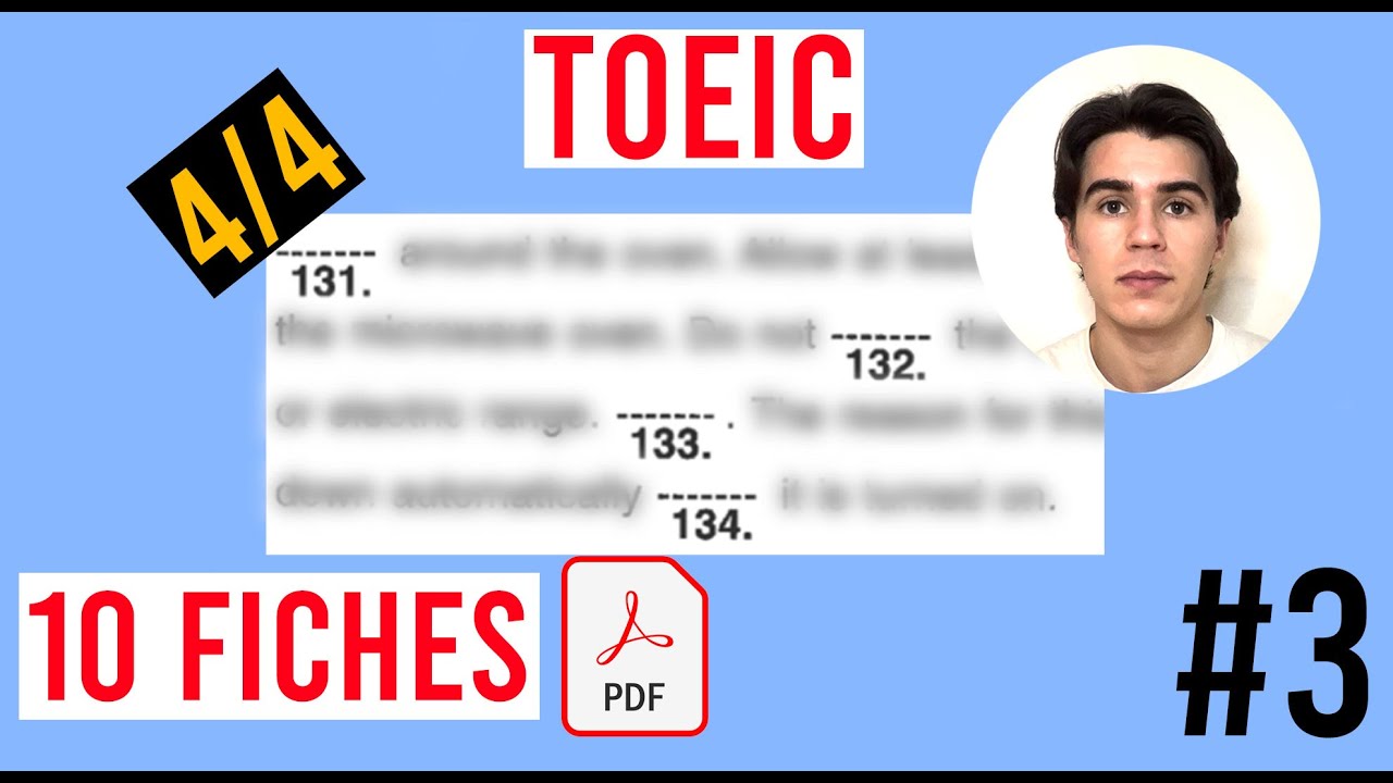 TOEIC : Réussir les Textes à trous !