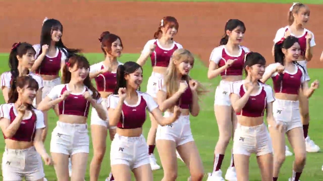 Rakuten girls -夢想特急件應援#楽天ガールズ 20250928#樂天桃猿桃園球場  #台湾のチアリーダー