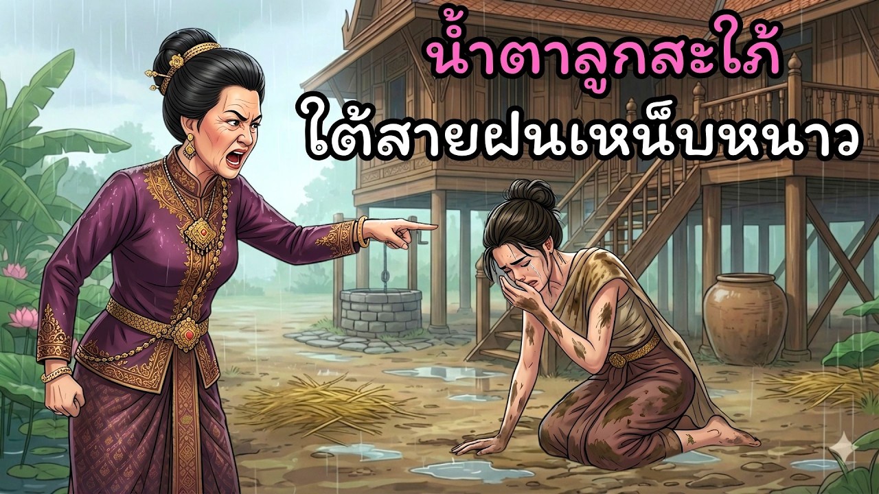 น้ำตาตกใน! แม่ผัวใจร้ายไล่ลูกสะใภ้ออกจากบ้าน ชีวิตตกอับแสนรันทด