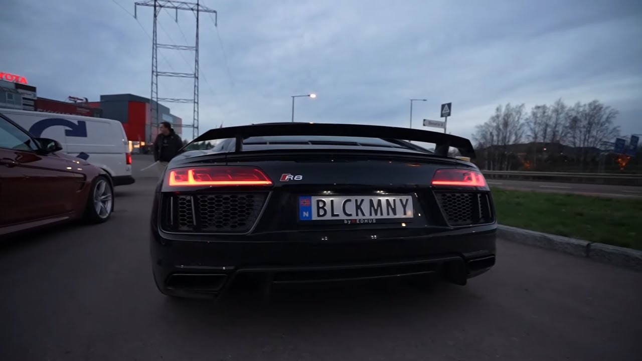 FØRSTE MODS PÅ R8'n! KJØRER UT PÅ TRACKDAY! / VLOG 113