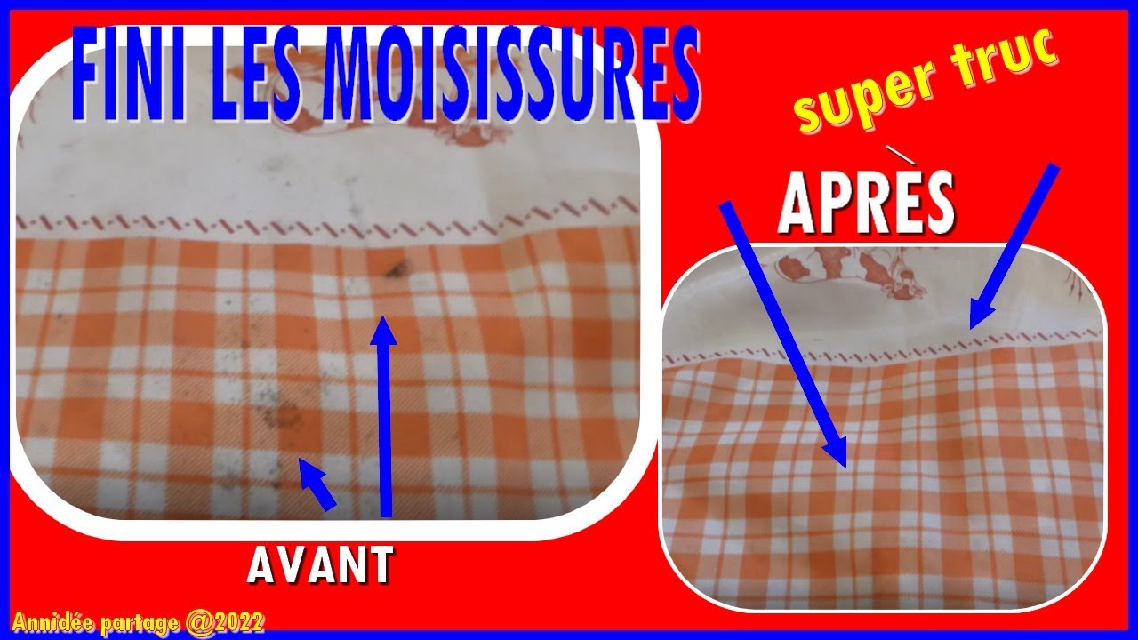 le meilleur truc pour enlever les moisissures