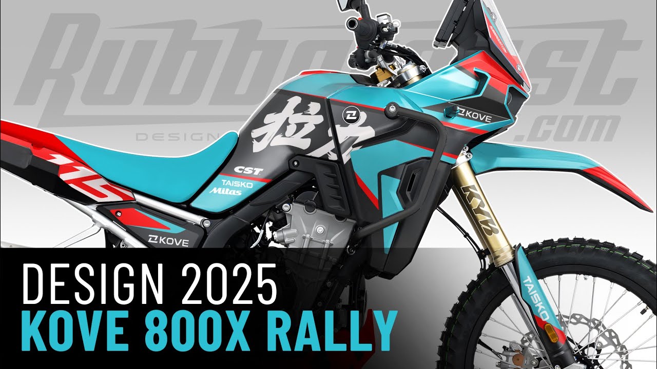 2025 Kove 800X Rally Design