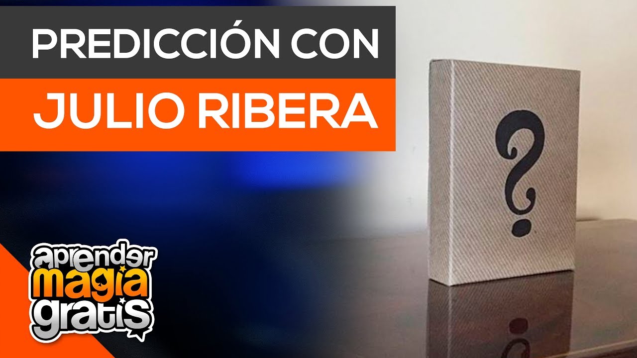 Prediccion increible con Julio Ribera Aprender magia gratis