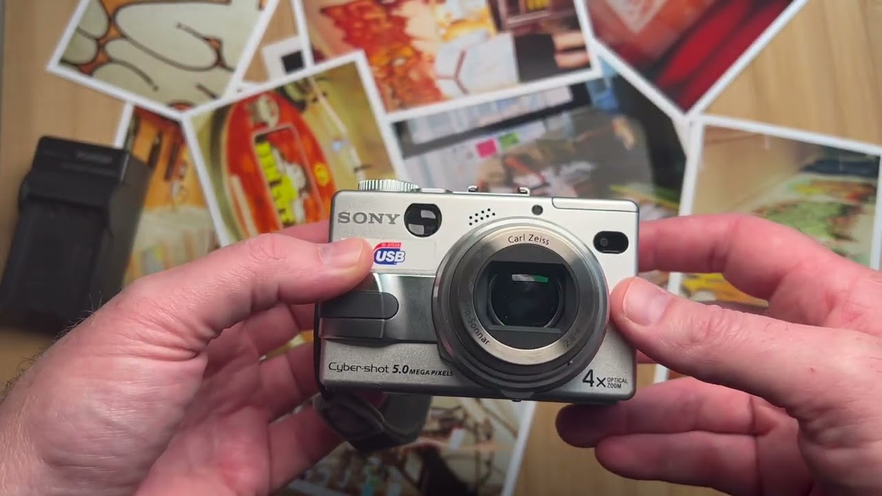 Digicam in 2023. The Sony Cybershot DSC V1. A CCD powerhouse kind of.... check out the vibes