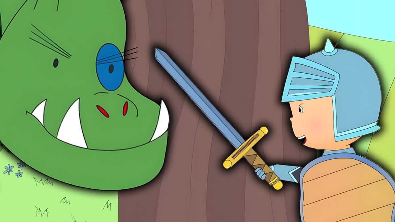 Caillou gegen den Drachen | Die Neuen Abenteuer von Caillou | Caillou auf Deutsch