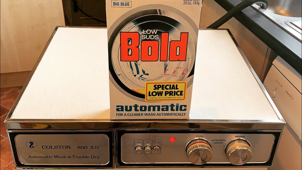 Colston 850XD “Automatic Wash & Tumble Dry” - Cottons 40°