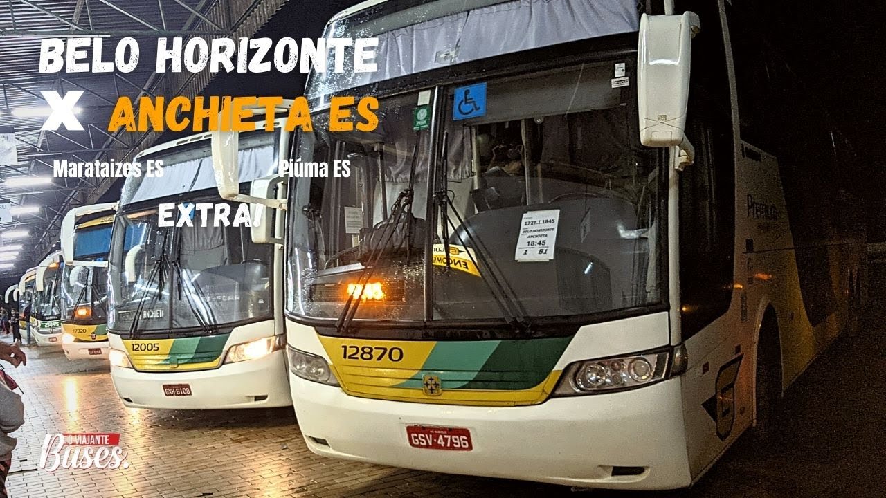De BUSSCAR para Anchieta ES!! Viajando de Belo Horizonte para Anchieta horário Extra!!