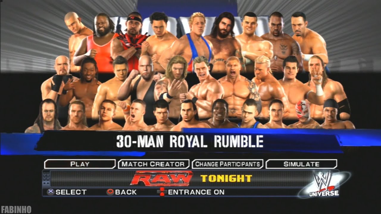 WWE Smackdown Vs Raw 2011 (PS3) - Royal Rumble