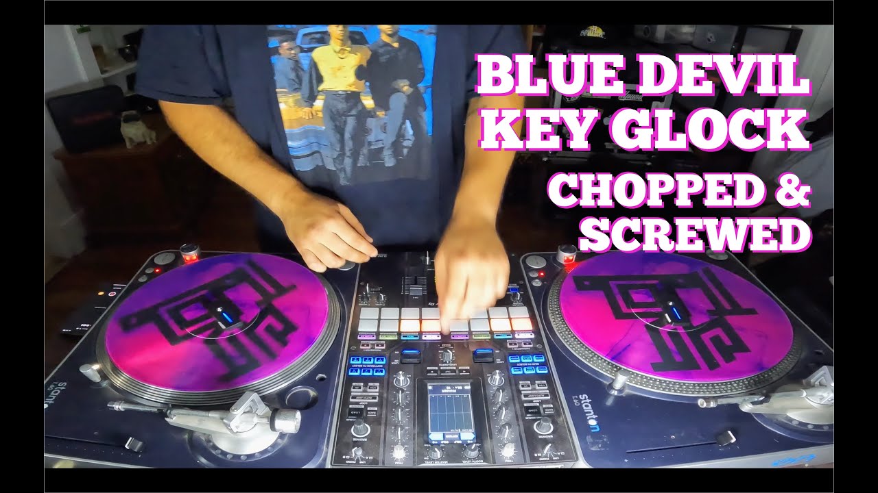 Blue Devil   Key Glock Chopped & Screwed by DJ T O