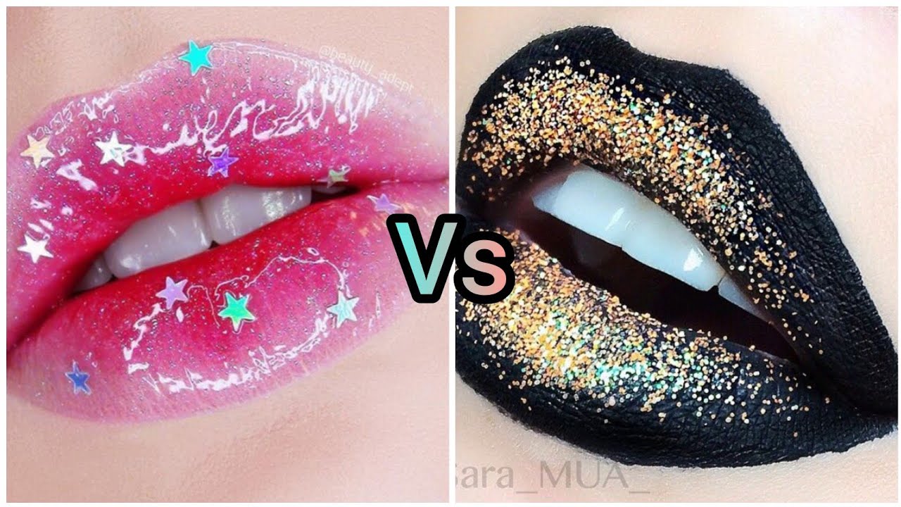 💖Pink💖 vs 🖤Black🖤✨😍😉😊