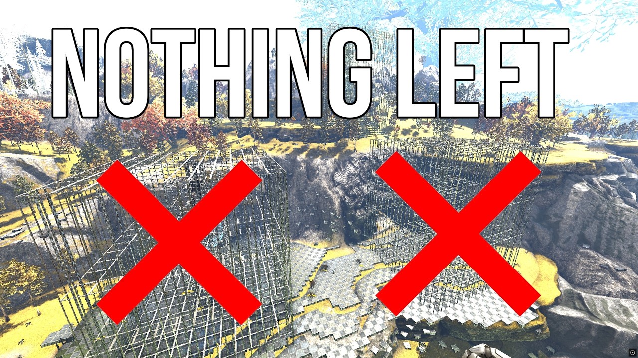 Defending Our MESHED Base With NOTHING Left... - ARK: Survival Evolved