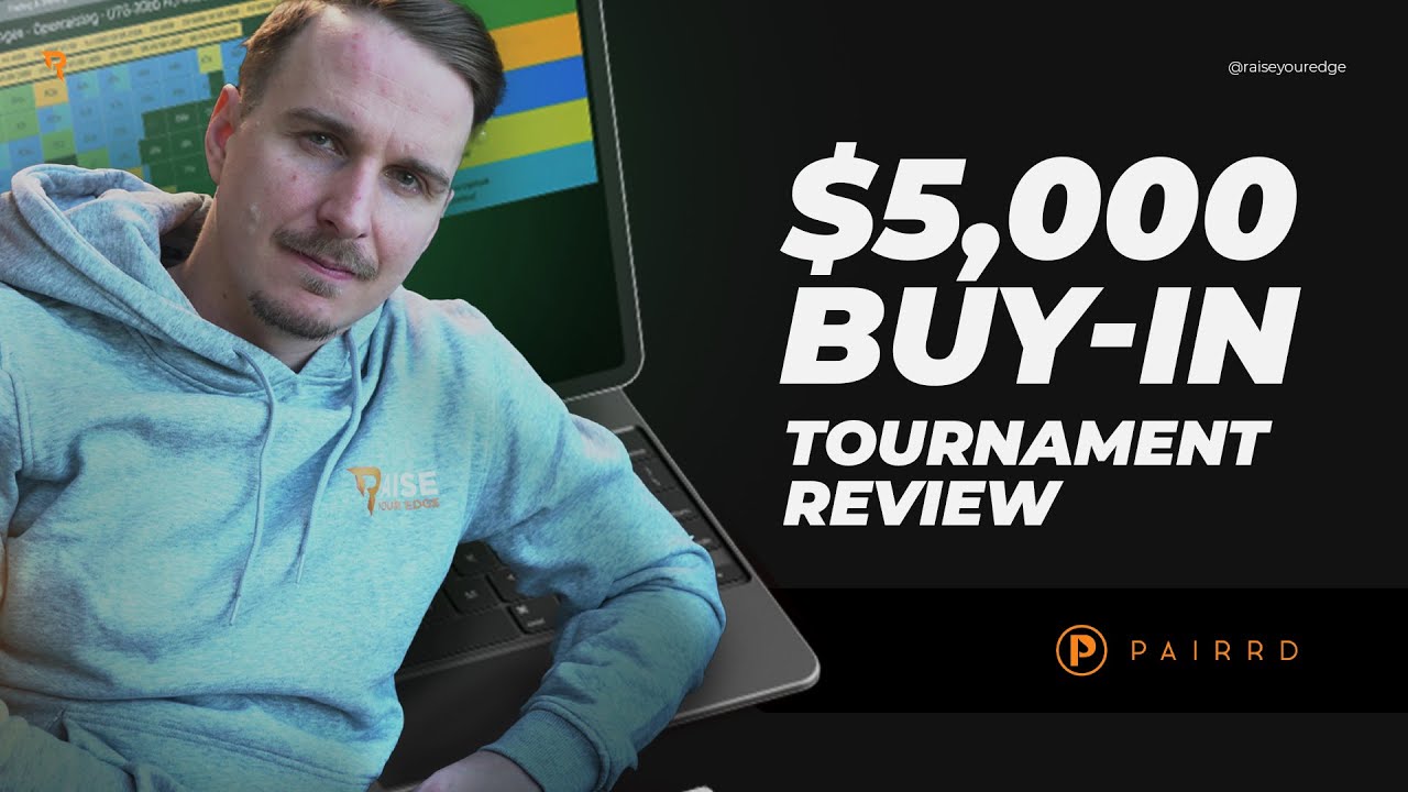 Studying Poker Just Changed FOREVER! | Pairrd ICM $5,000 Tournament Review (URGENT)