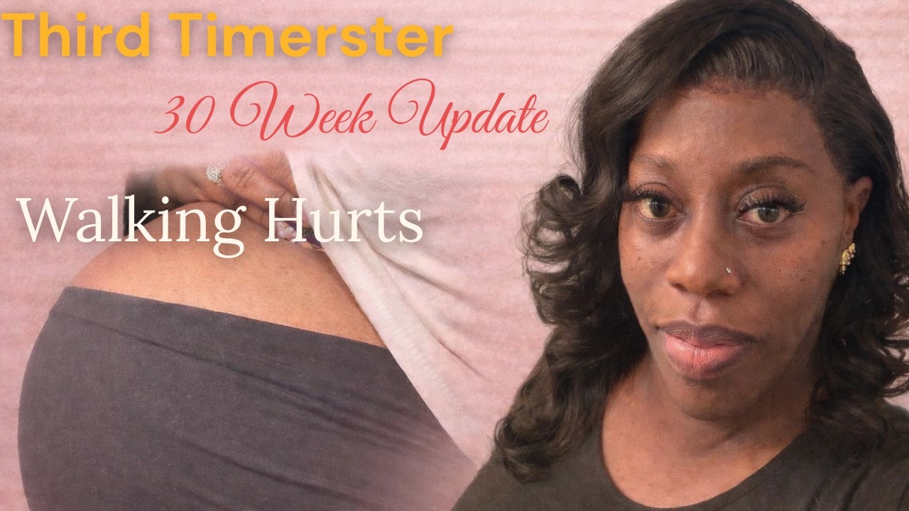 30 Weeks Pregnant at 39 | The Pelvic Pressure Is No Joke!