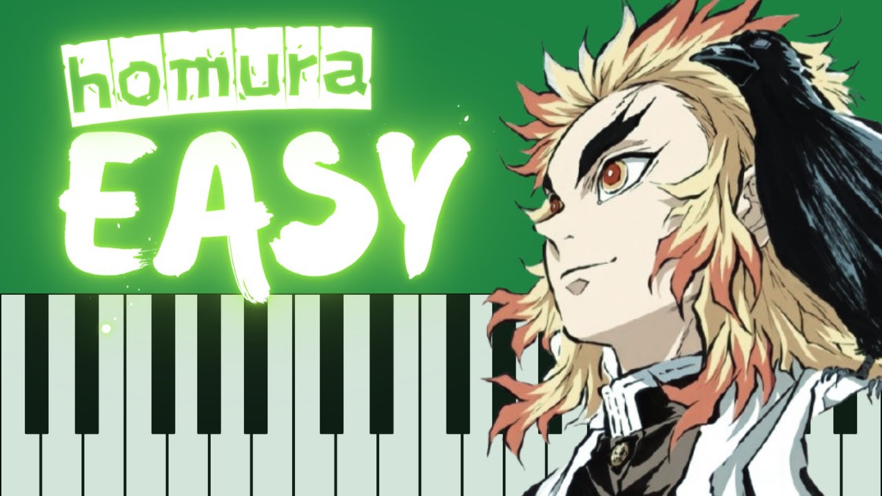 Homura Beginner Piano Tutorial | Easy Demon Slayer Ending Theme Cover + Free MIDI & Sheet Music