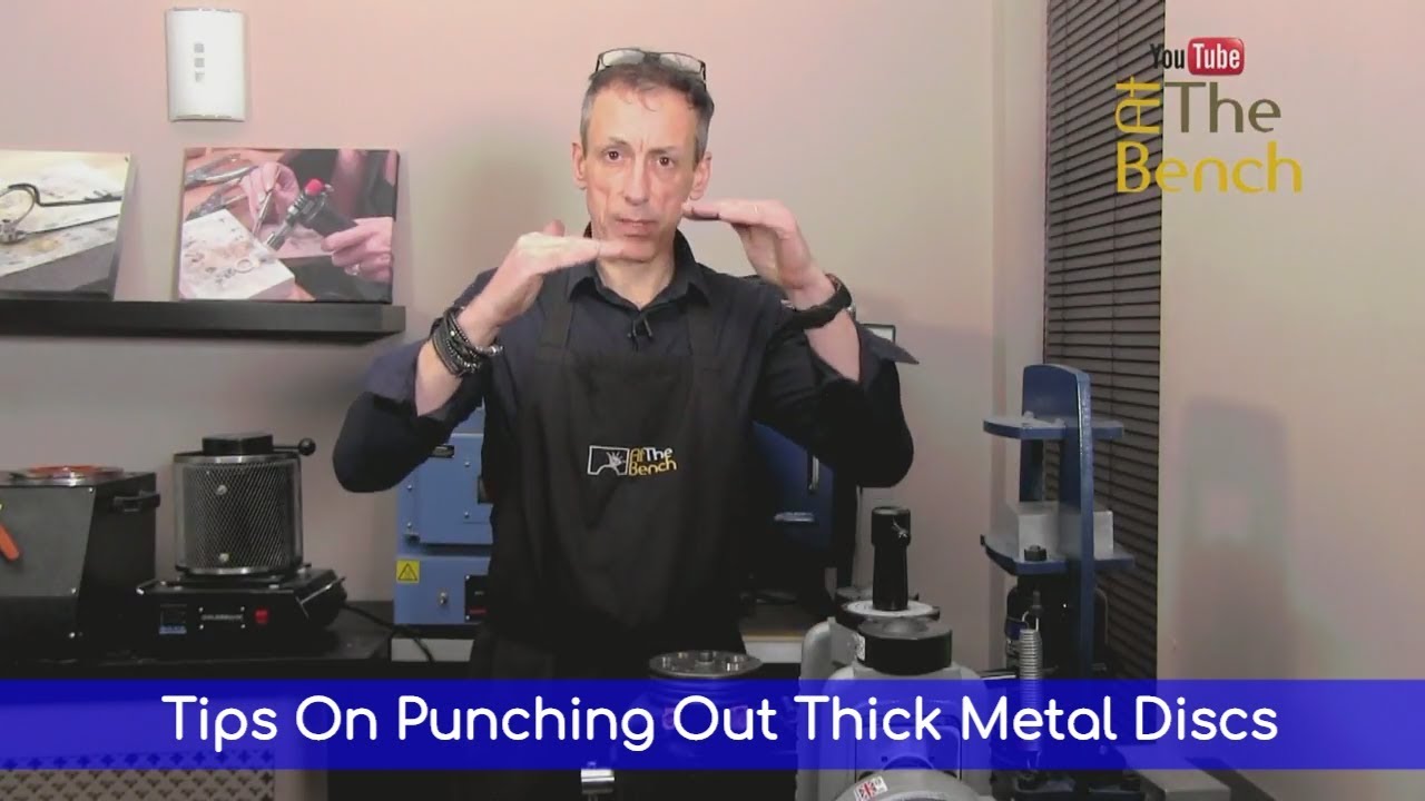 Tips On Punching Out Thick Discs Using Your Disc Cutter