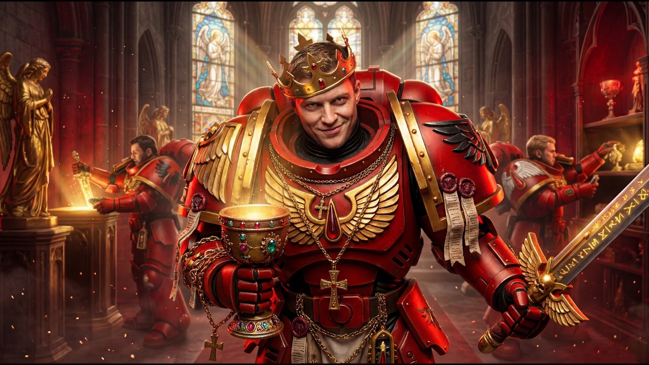 Golden Relics of Baal | Blood Angels 80s Arena Rock Anthem