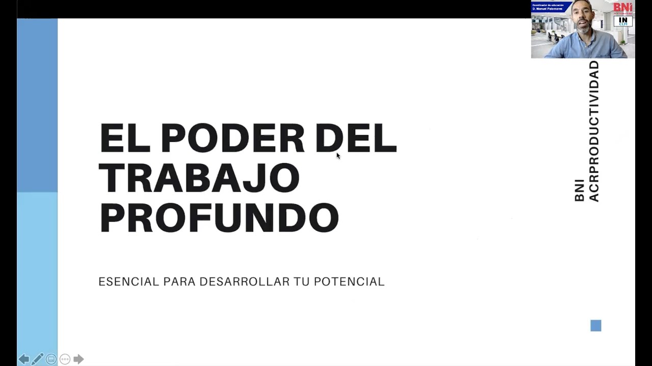 El trabajo profundo vs. trabajo superficial: una formación para BNI.