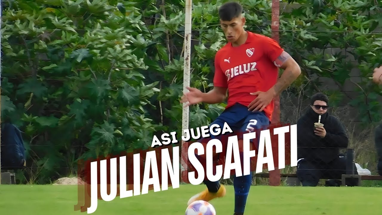 Así Juega: Julián Scafati (2006) - Defensor Central - Club Atlético Independiente - 2024.