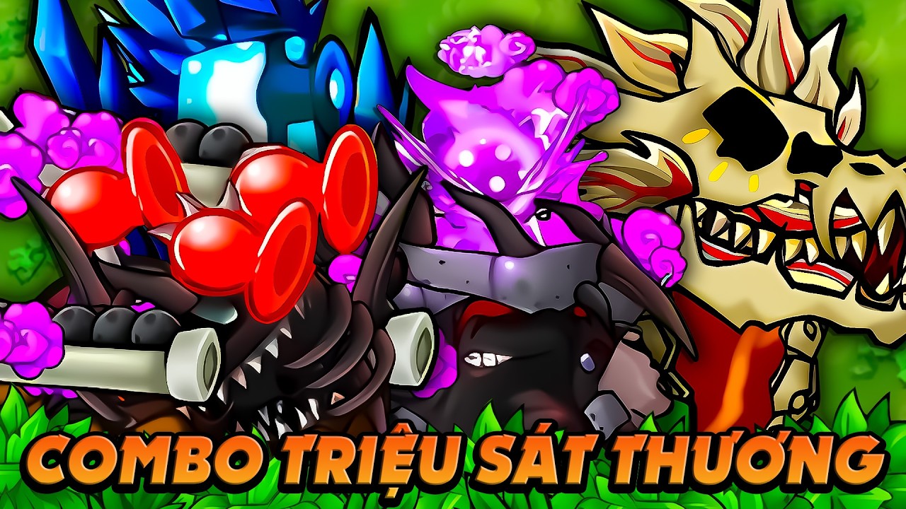 PVZ FUSION - HỦY DIỆT GIÁO D CÙNG COMBO PLANT TRIỆU SÁT THƯƠNG BẤT BẠI
