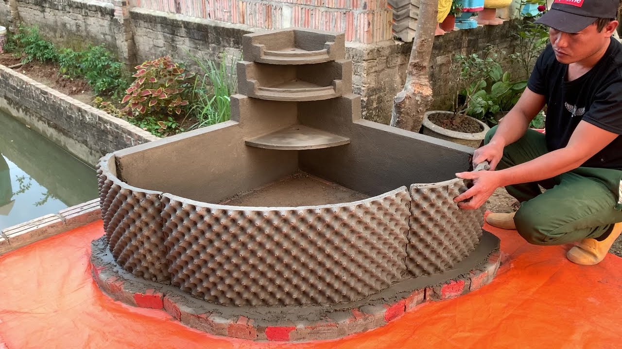 Creative Cement - Aquarium Design From Extremely Unique Plastic Blisters