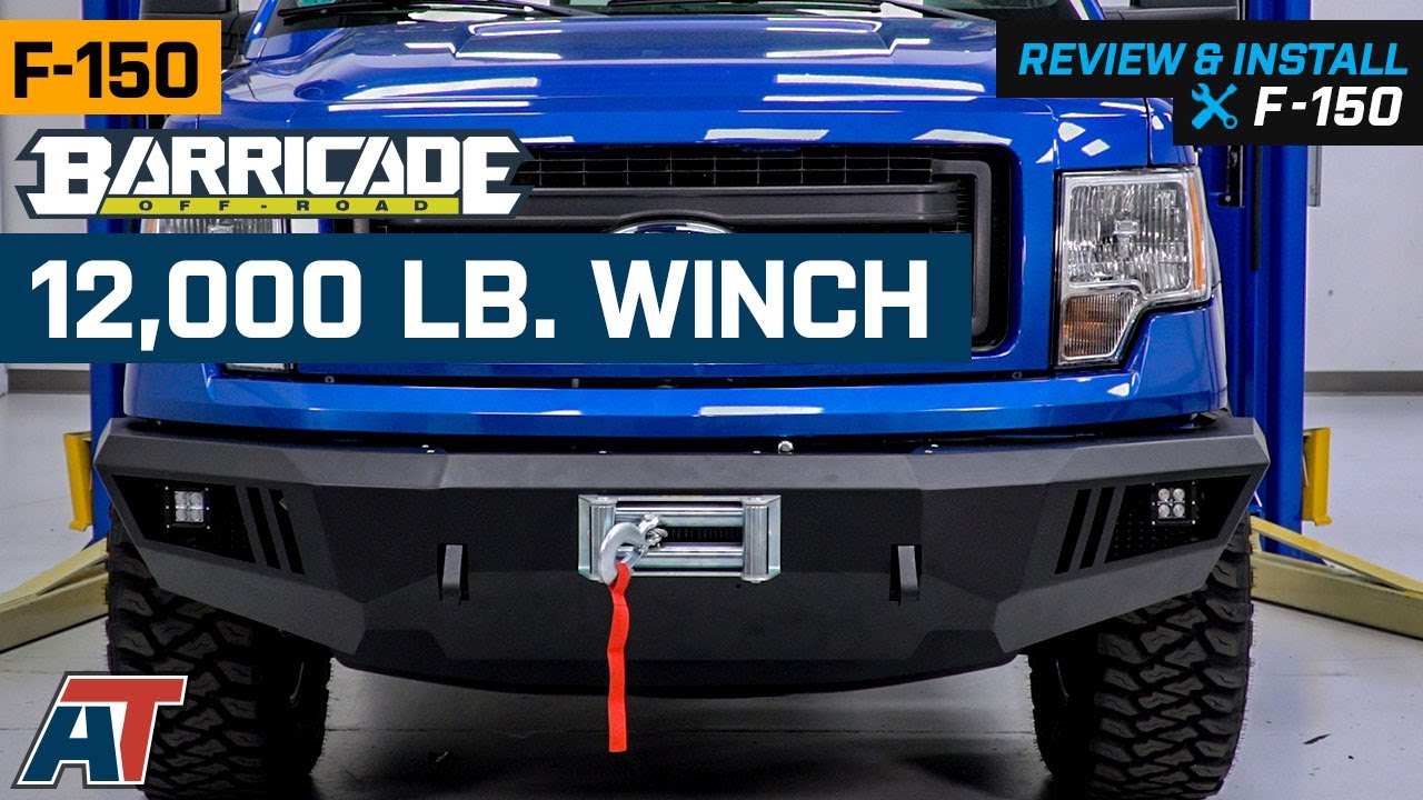 1997-2019 F150 Barricade 12,000 lb. Winch Review & Install
