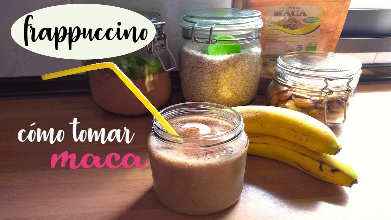 Frappuccino con maca andina