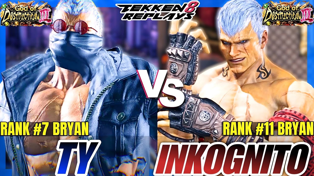 Tekken 8 - Ty (Bryan) vs Inkognito (Bryan) - Epic Ranked Match