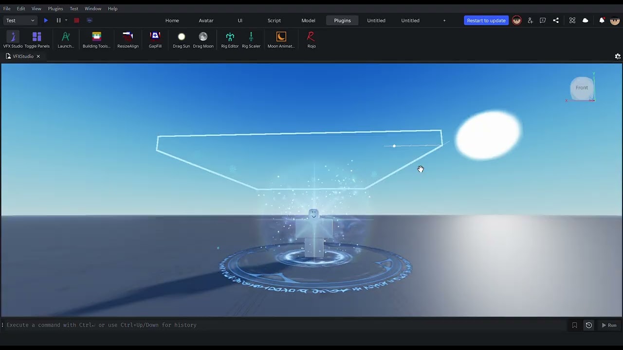 Ice aura VFX