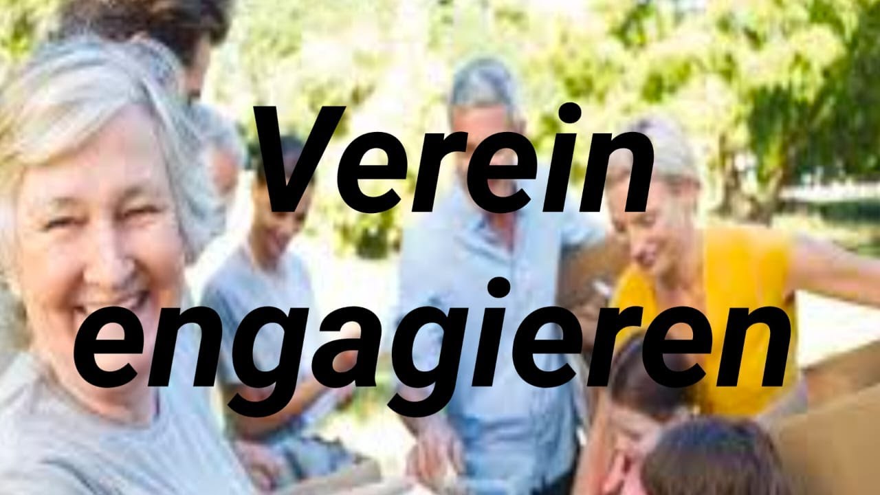 How to present Verein engagieren-B2 Goethe Sprechen
