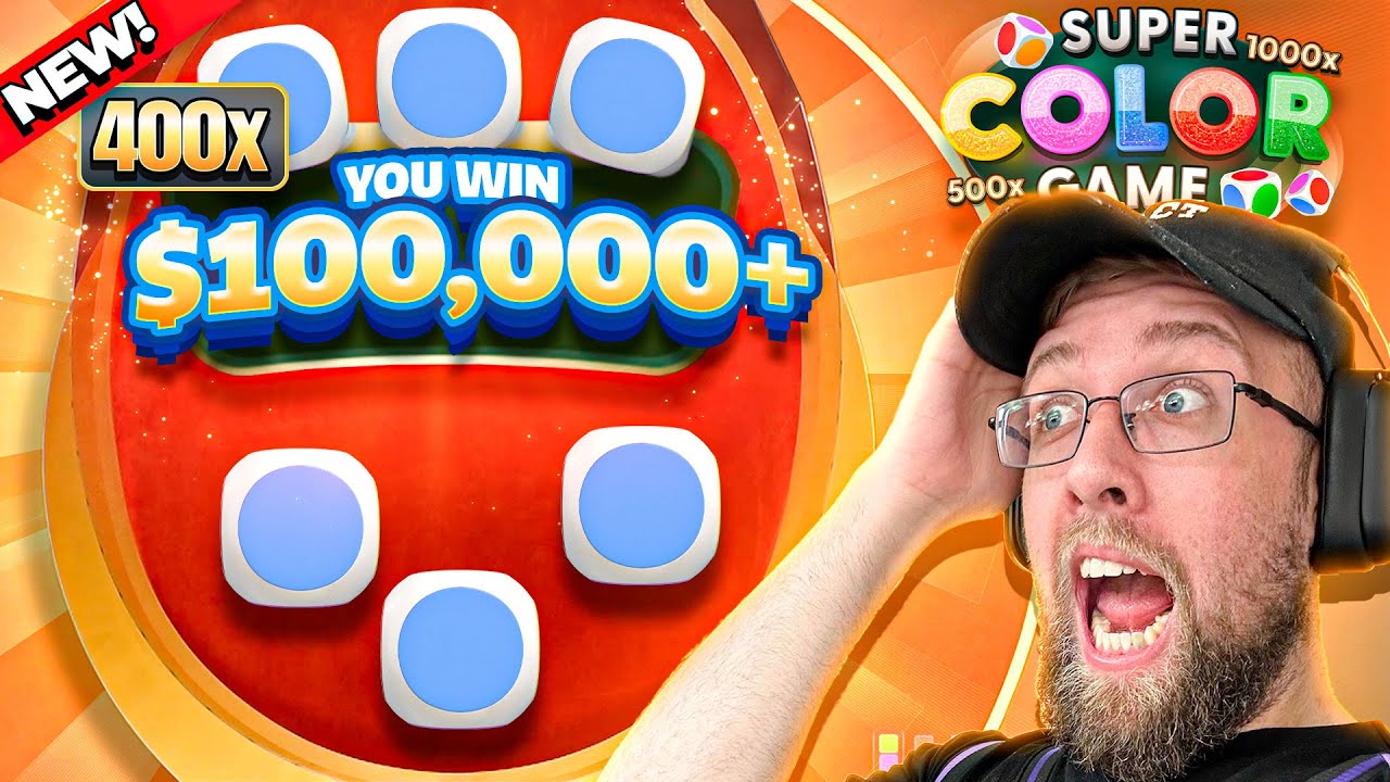 INSANE WIN ON THE NEW SUPER COLOR GAME SHOW! ($100,000+)