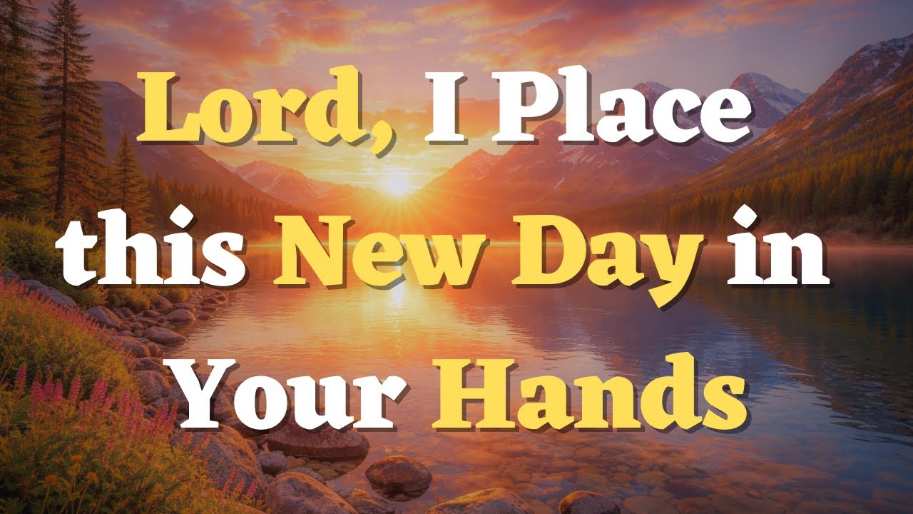A Morning Prayer Before You Start Your Day | Trusting God in Every Moment