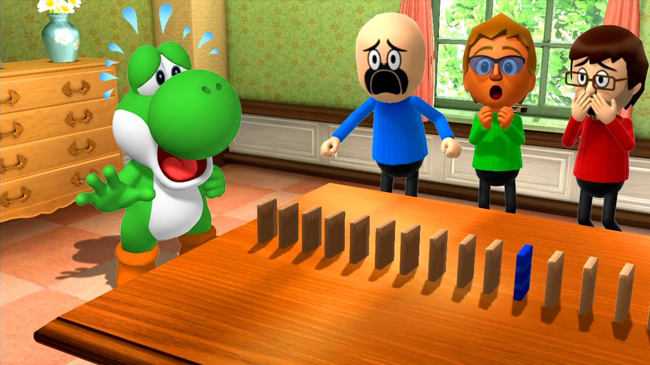 Wii Party U Ultimate Showdown! Yoshi Vs William Vs Barry Vs Jianjun (Hardest Difficulty)