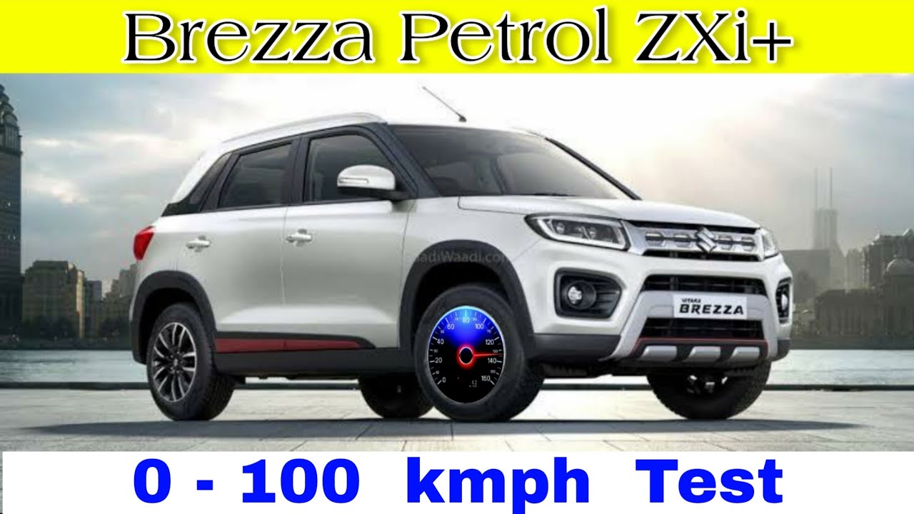 2020 Brezza Petrol 0-100 kmph Test | Brezza Petrol 0-100 Acceleration Test | Mechanical Jugadu
