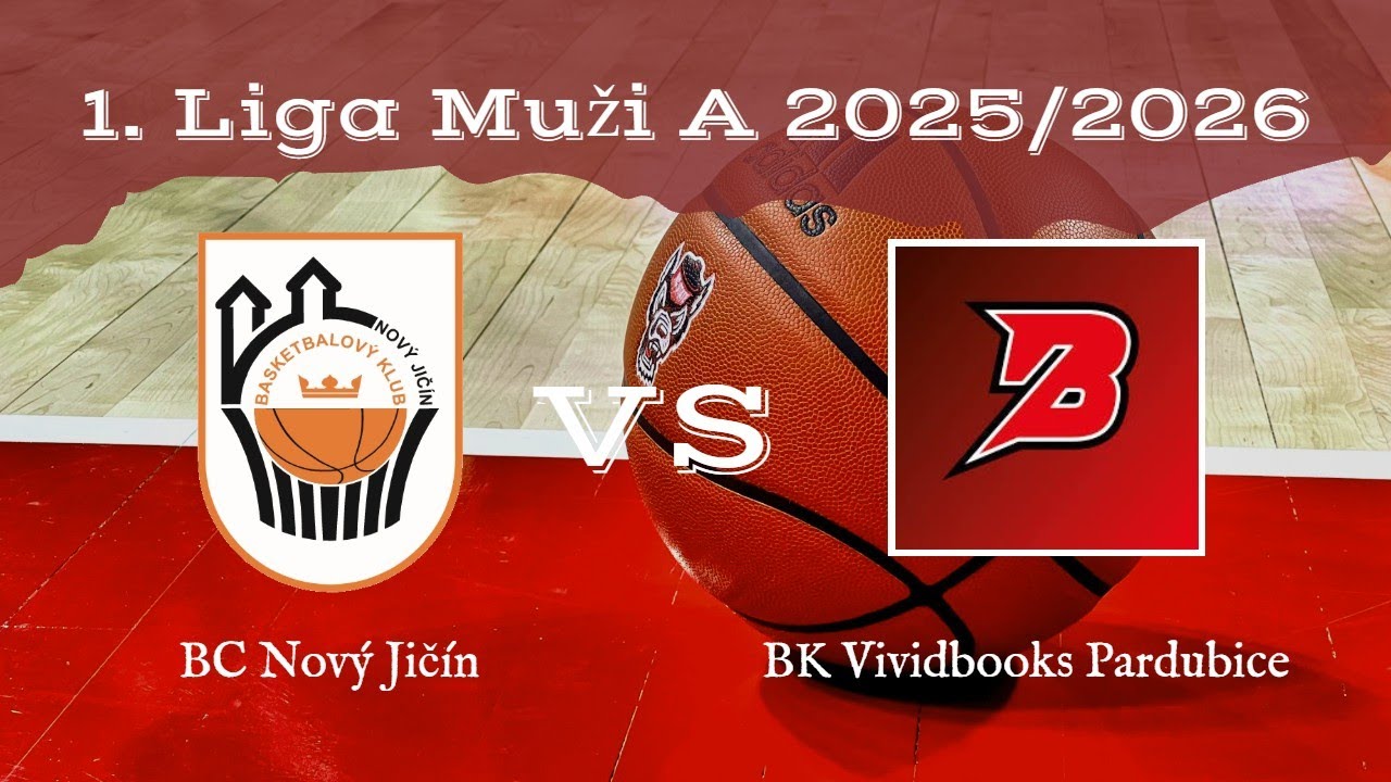BC Nový Jičín vs BK Vividbooks Pardubice | 1. liga východ muži A | 8th win in a row! | AliDa-basket