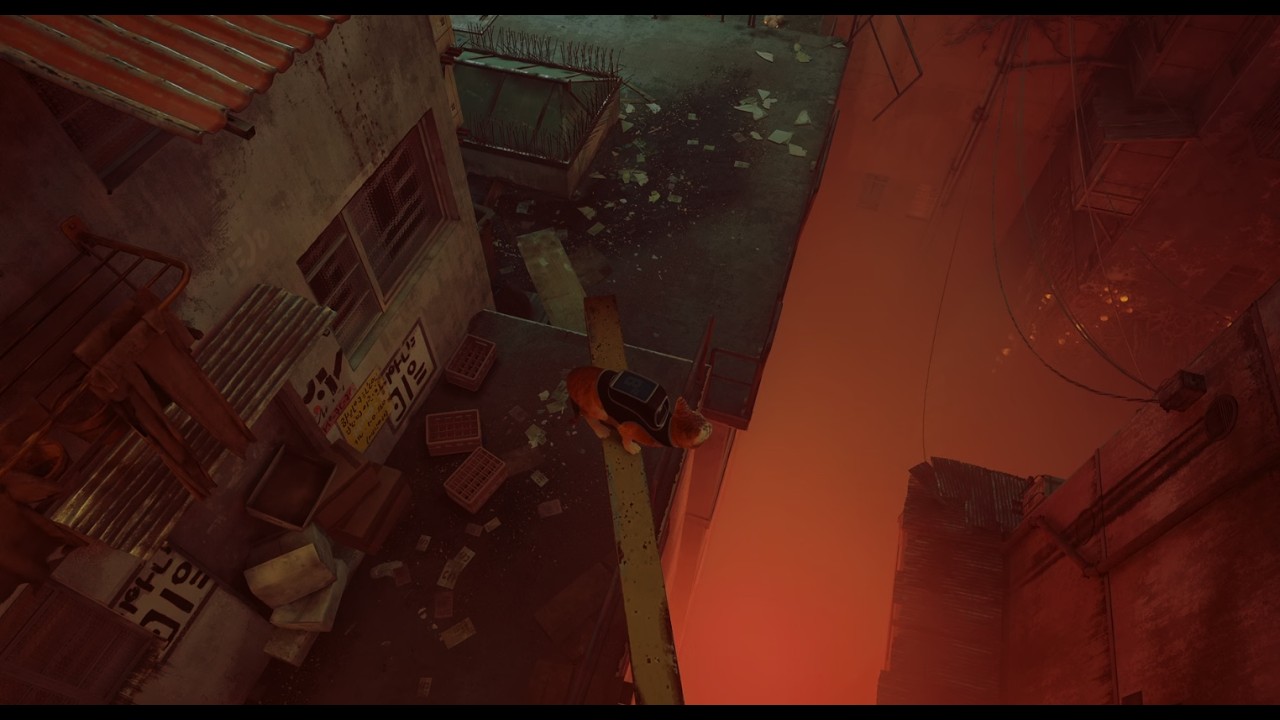 Stray Game, Chapter 8 Rooftop #Stray #Gaming #CatGame #Cyberpunk #Gameplay #BedoneGaming